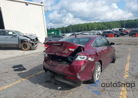 2016 Chrysler 200 Limited Platinum from USA, damaged, VIN 1C3CCCAB1GN179835